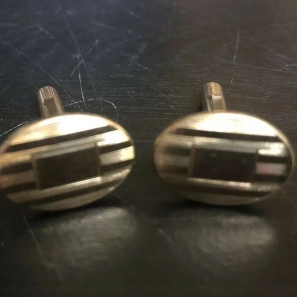 🌸 (2/$20) Krementz 14 kt Gold Plated Cuff Links